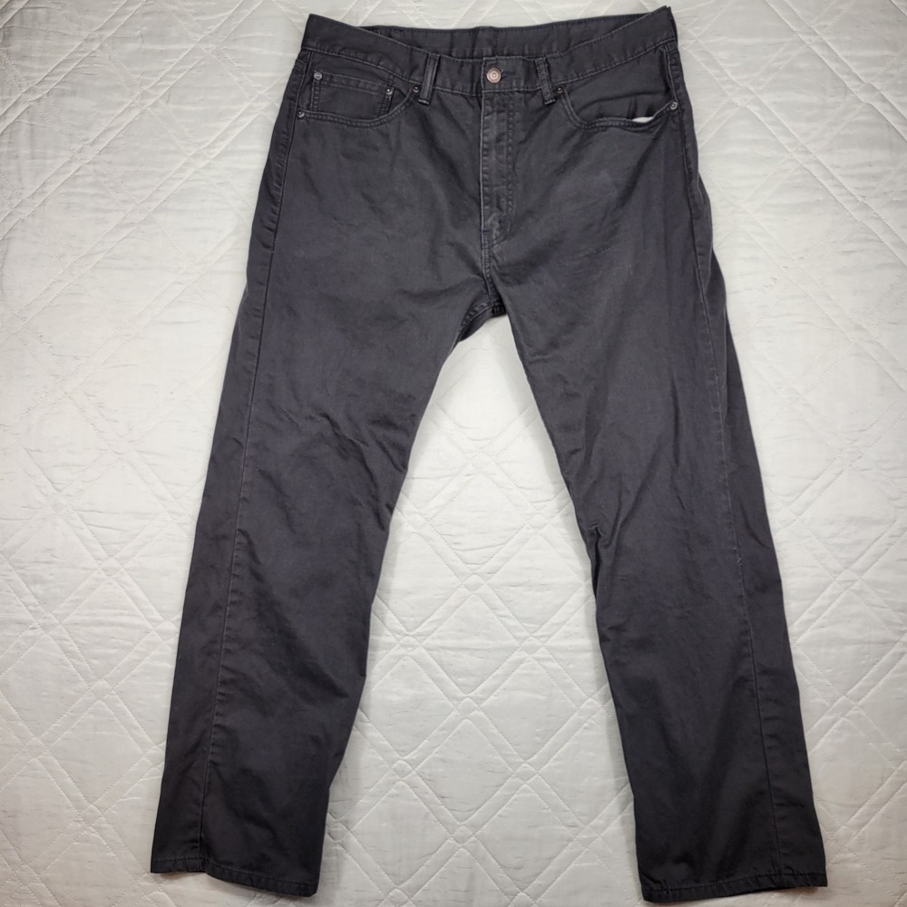 Levis 505 black jeans men's 38X31